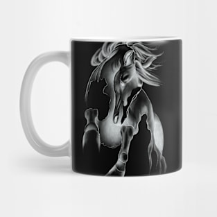 Bucking Horse Dancing in an Abstract Way Mug